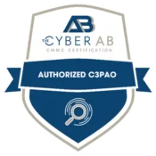 CyberAB CMMC Third-Party Assessor Organization badge