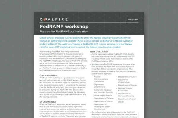 Explore Our FedRAMP® Workshop: Expert Discussions