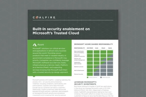 Secure Solutions: Microsoft’s Trusted Cloud