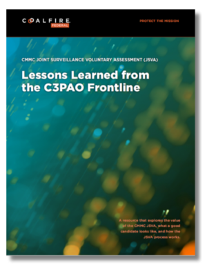 'Lessons Learned from the C3PAO Frontlines' Whitepaper Cover